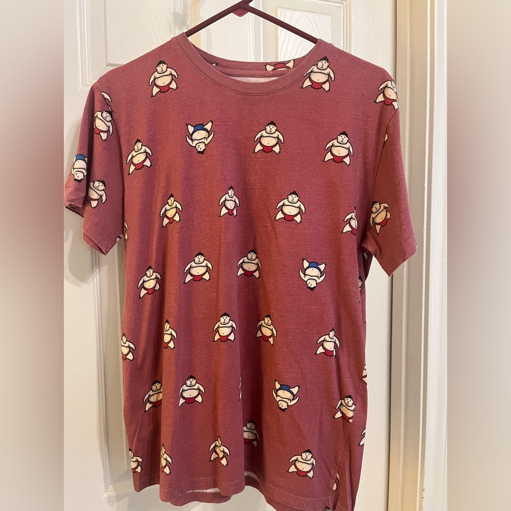 Men's Graphic Short Sleeve Tee - Red